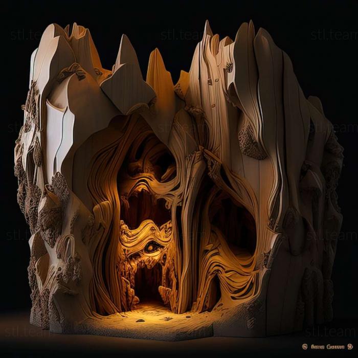 3D модель Crisis at Chargestone Cave Bachuru Dentula The Electric (STL)